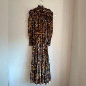 Ulla Johnson Print Long Dress